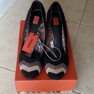 New in box black Missoni for target shoes pumps size 11 heels ...Limited edition